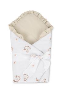 Opakowanie Rożek Bawełna Unicorn Beige 75x75