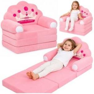 Opakowanie Rozkładany Fotel Sofa Leżanka z Koroną 2W1