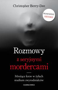 Okładka książki Rozmowy z seryjnymi mordercami (duże litery)