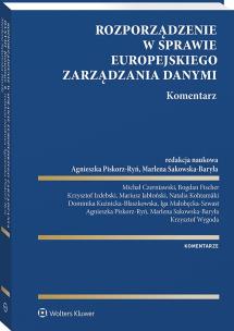 Okładka książki Rozporządzenie w sprawie europejskiego zarządzania danymi. Komentarz