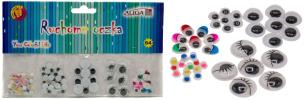 Opakowanie Ruchome oczka MT-6603(64) różne wzory i rozmiary