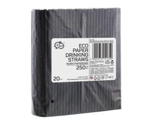 Opakowanie Rurki papierowe czarne 6x197mm 250szt