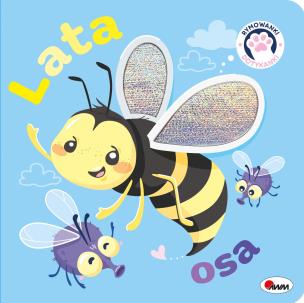 Okładka książki Rymowanki dotykanki Lata osa DOTYKOWA