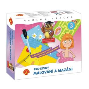 Opakowanie Rysowanie zmazywanie dziewczynki CZ/SK ALEX