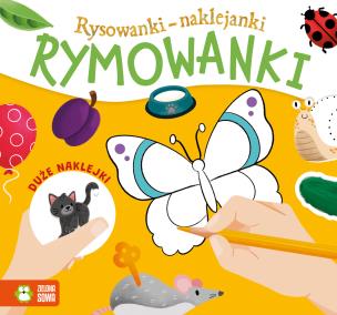 Okładka książki Rysowanki-naklejanki. Rymowanki