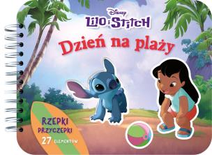 Okładka książki Rzepki-przyczepki. 27 elementów. Disney Lilo i Stitch