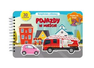 Okładka książki Rzepkowe zabawy. Pojazdy w mieście