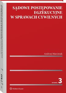 Okładka książki Sądowe postępowanie egzekucyjne w sprawach cywilnych