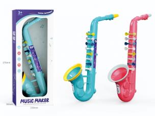 Opakowanie Saksofon 33,2x8,2x13cm MIX