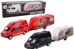 Samochód bus z przyczepą kempingową metal mix. Wydawca: Pro Kids. Multiszop.pl Opakowanie Samochód bus z przyczepą kempingową metal mix