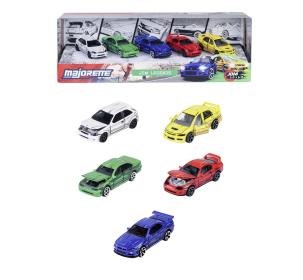 Samochód Majorette JDM Legends 5 sztuk. Wydawca: SIMBA. Multiszop.pl Opakowanie Samochód Majorette JDM Legends 5 sztuk