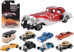 Samochód metalowy Hot Rod 1:64 mix. Wydawca: Pro Kids. Multiszop.pl Opakowanie Samochód metalowy Hot Rod 1:64 mix