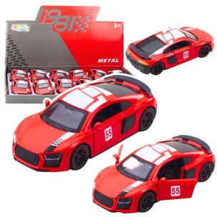 Opakowanie Samochód sportowy metalowy z napędem 1:43