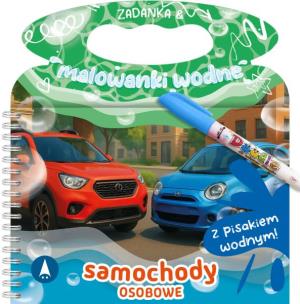 Okładka książki Samochody osobowe. Zadanka & malowanki wodne
