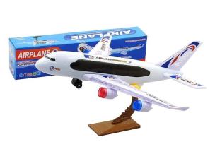 Opakowanie Samolot na baterie ze światłem 3D i muzyką