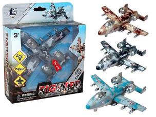 Opakowanie Samolot wojskowy metalowy MIX