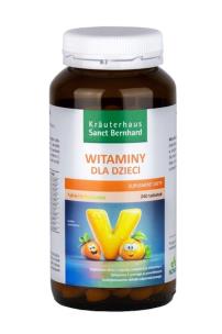 Zdjęcie produktu Sanct Bernhard Witaminy dla dzieci 240tabl