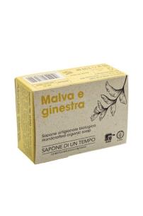 Zdjęcie produktu Sapone di un Tempo Mydło rzemieślnicze Malwa i żarnowiec 100g