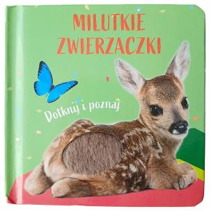 Okładka książki Sarenka. Milutkie zwierzaczki. Dotknij i poznaj