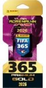 Opakowanie Saszetka Premium Gold Fifa 365 Adrenalyn XL 2026