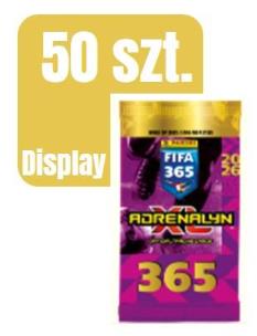 Opakowanie Saszetka z kartami Fifa 365 Adrenalyn XL (50szt)