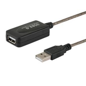 Okładka książki SAVIO PRZEDŁUŻKA PORTU USB AKTYWNA 10M USB AM - USB AF CL-130