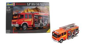 Schlingmann HLF 20/16 - Samochód pożarniczy. Wydawca: Revell. Multiszop.pl Opakowanie Schlingmann HLF 20/16 - Samochód pożarniczy