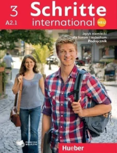 Schritte International Neu 3 A2.1 podręcznik. Autor:   Praca zbiorowa. Multiszop.pl Okładka książki Schritte International Neu 3 A2.1 podręcznik