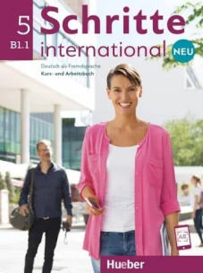 Schritte International Neu 5 B1.1 podręcznik. Autor:   Praca zbiorowa. Multiszop.pl Okładka książki Schritte International Neu 5 B1.1 podręcznik