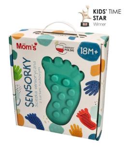 Ścieżka sensoryczna sensorky. Wydawca: Mom's Care. Multiszop.pl Opakowanie Ścieżka sensoryczna sensorky