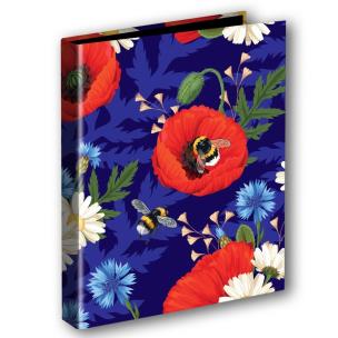 Opakowanie Segregator A4/2 Kwiaty Polskie Maki