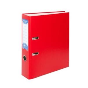 Segregator A4/75 okuty czerwony. Wydawca: Starpak. Multiszop.pl Opakowanie Segregator A4/75 okuty czerwony