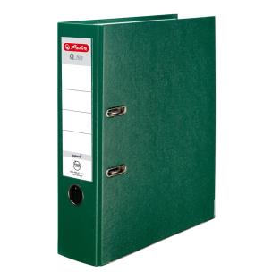 Okładka książki Segregator A4 8cm PP zielony Q file