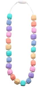 Opakowanie Sensoryczny naszyjnik pastel - gryzak