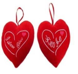 Opakowanie Serce Kiss Me/I Love You 20cm MIX