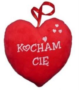 Opakowanie Serce Kocham Cię 80cm