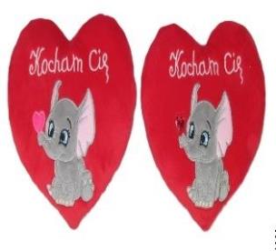 Opakowanie Serce Kocham Cię - Słonik 15cm MIX