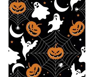 Opakowanie Serwetki Halloween Dynie i duszki 33x33cm 20szt