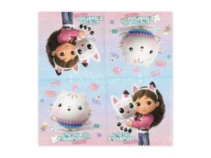 Opakowanie Serwetki Koci Domek Gabi 33x33cm 20szt