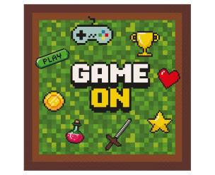 Opakowanie Serwetki pa[oerowe Game On 33x33cm 20szt