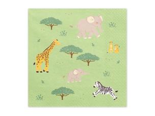 Opakowanie Serwetki Safari 33x33cm 12szt