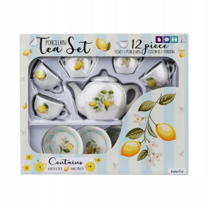 Serwis dla dzieci porcelanowy Lemon 12el. Wydawca: Barbo Toys. Multiszop.pl Opakowanie Serwis dla dzieci porcelanowy Lemon 12el