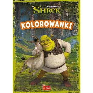 Okładka książki Shrek Kolorowanki