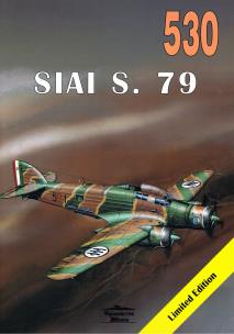 SIAI S. 79 'SPARVIERO'. Autor: Janusz Ledwoch. Multiszop.pl Okładka książki SIAI S. 79 'SPARVIERO'
