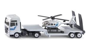 Opakowanie Siku - Ciężarówka MAN z helikopterem policyjnym