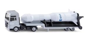 Opakowanie Siku - Ciężarówka MAN z rakietą ESA