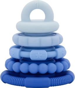 Opakowanie Silikonowa piramida - 5 gryzaków niebieskich