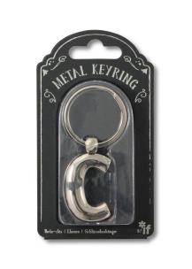 Opakowanie Silver Letter Keyring - brelok do kluczy litera C