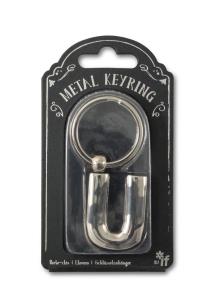Opakowanie Silver Letter Keyring - brelok do kluczy litera U