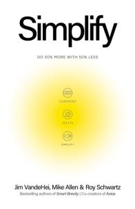 Okładka książki Simplify. Do 50% more with 50% less